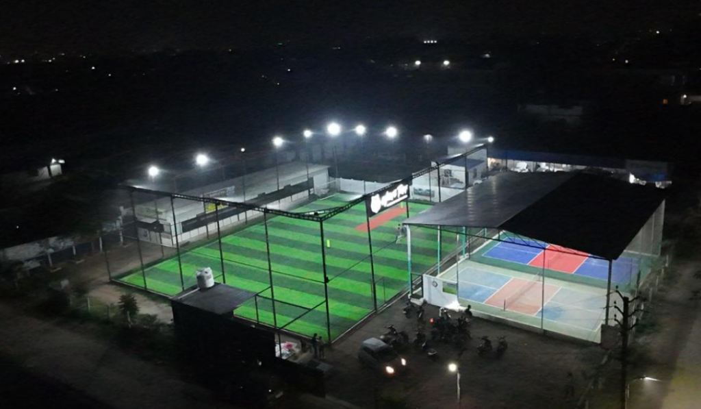 Champs Court Night View - Codissia Coimbatore
